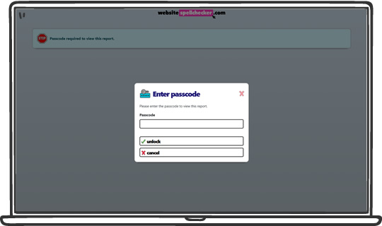 console's report page