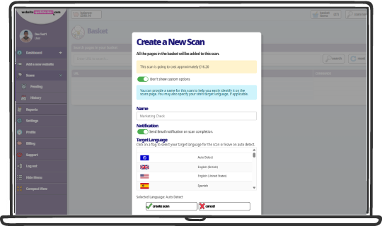 Pick and chose between pages and subdirectories